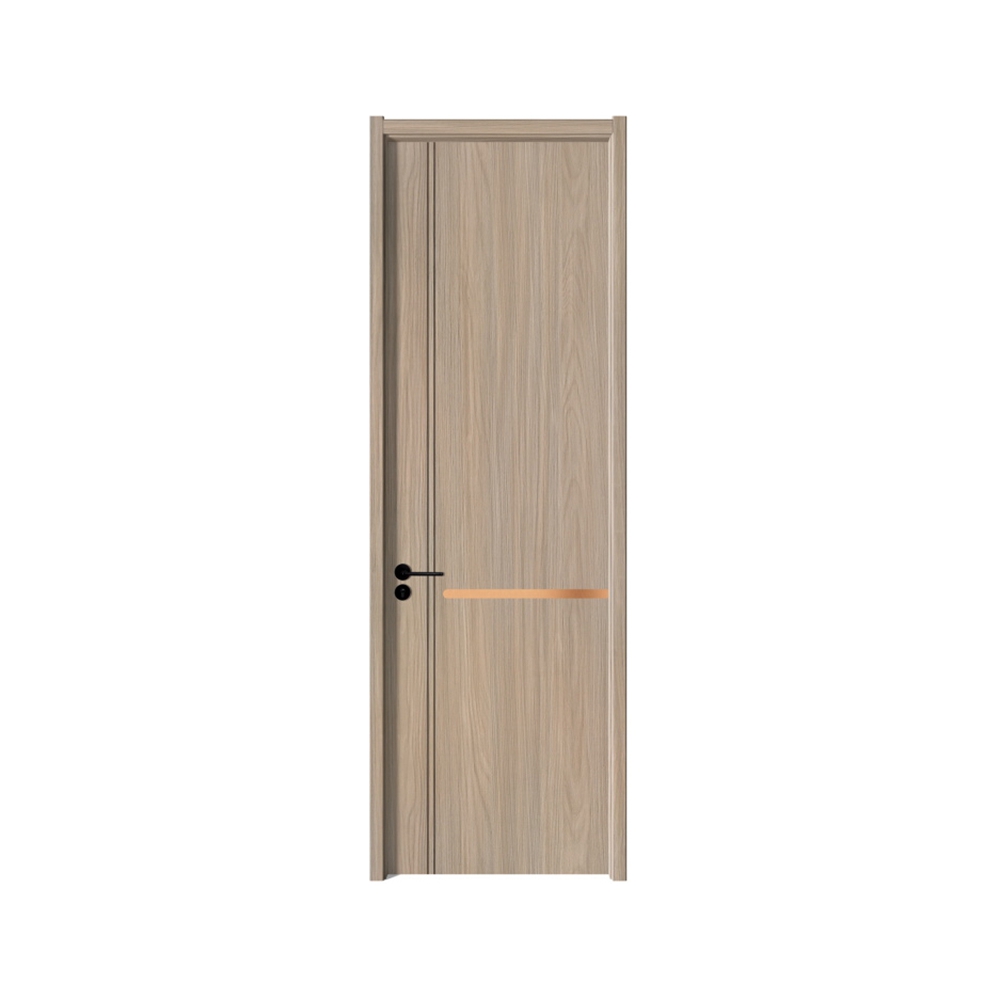 凱洛豪木門XQ-2486夏洛特棕+玫瑰金